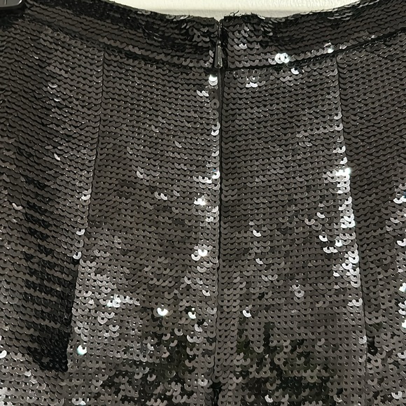 Micheal Kors Sequin pleated skirt with sheer inserts. - Picture 3 of 5